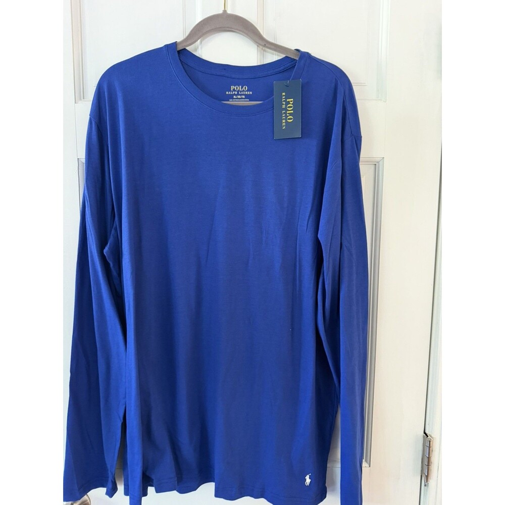 NWT Polo Ralph Lauren Men's Classic Fit Cotton Crewneck T-Shirt Royal Blue XL